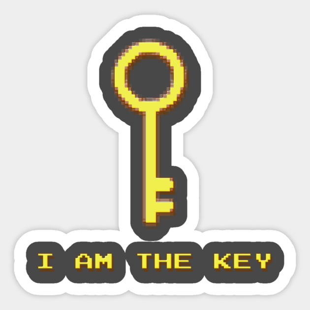 Key - Three Sticker by WarrenDMS